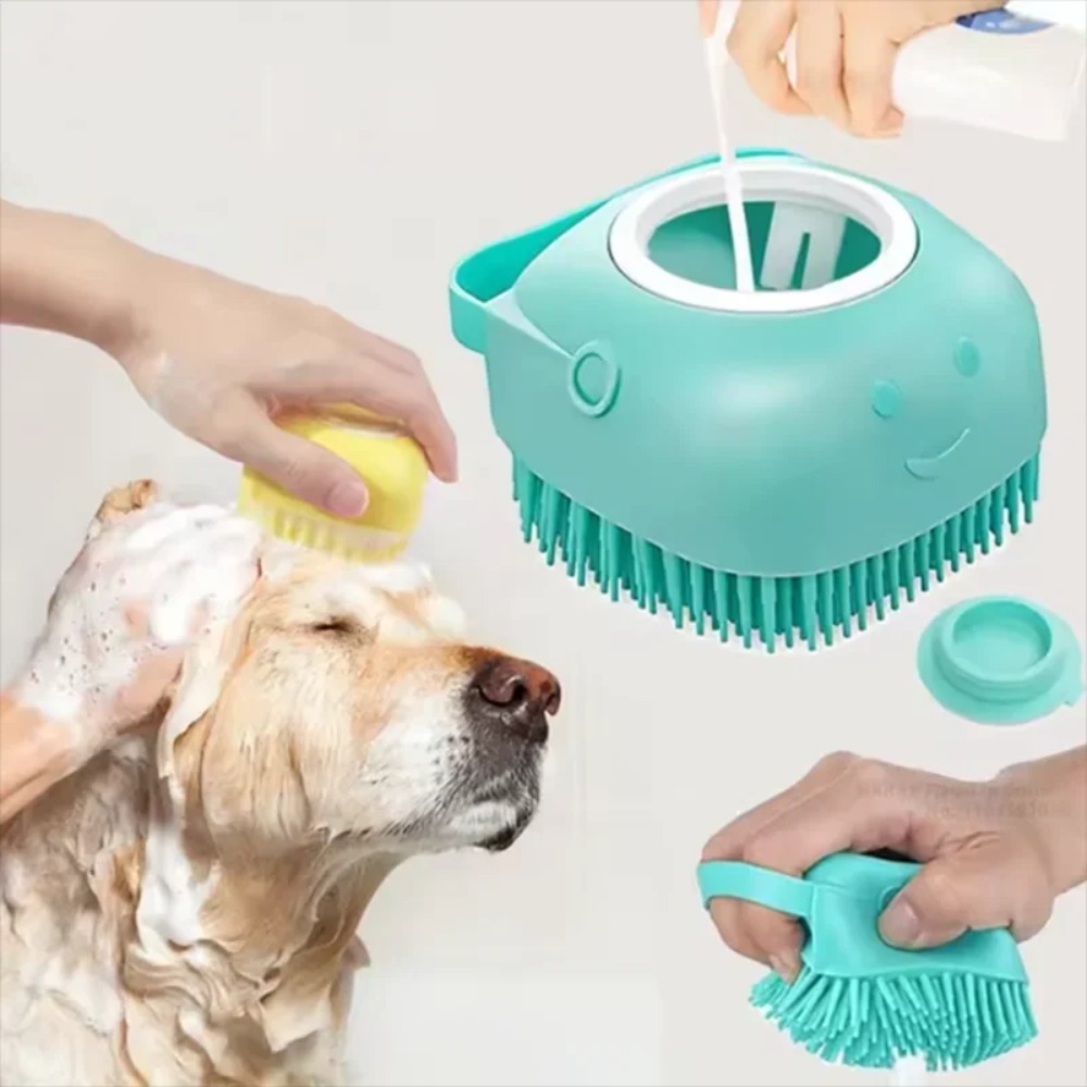 Pet Supplies Vending Machine - Brosse de massage en silicone multifonctionnelle