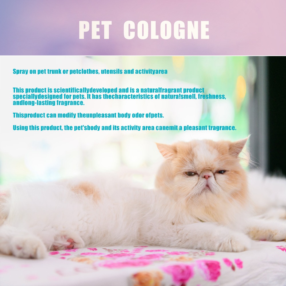 Spray Cologne pour Chiens et C - Pet Cologne Spray avis et prix