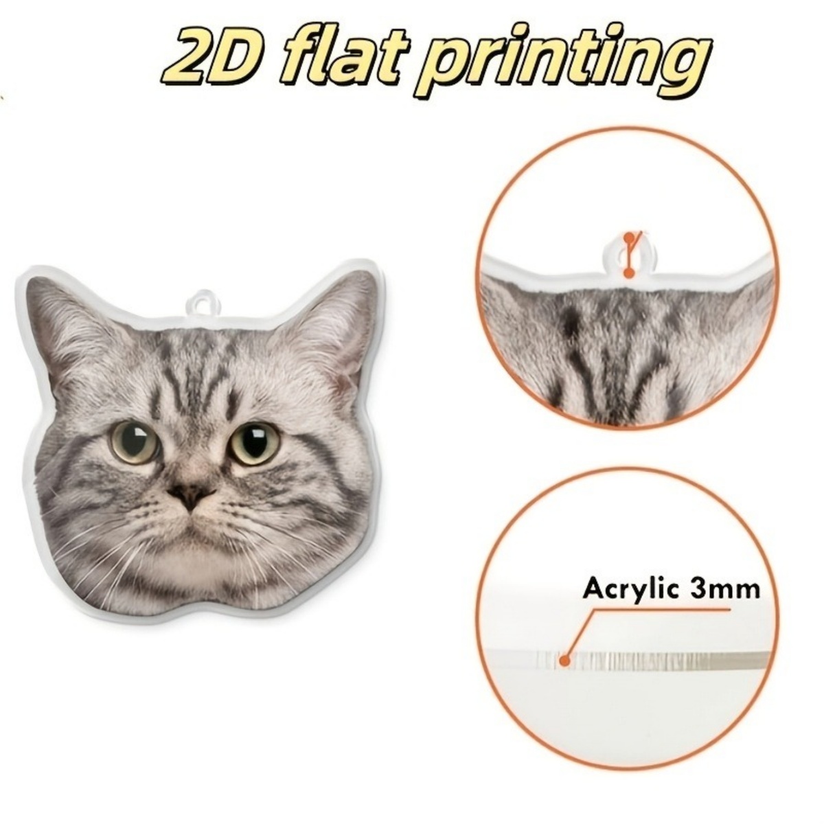Porte-clés photo personnalisé  - Pet Supplies Outlet avis et prix