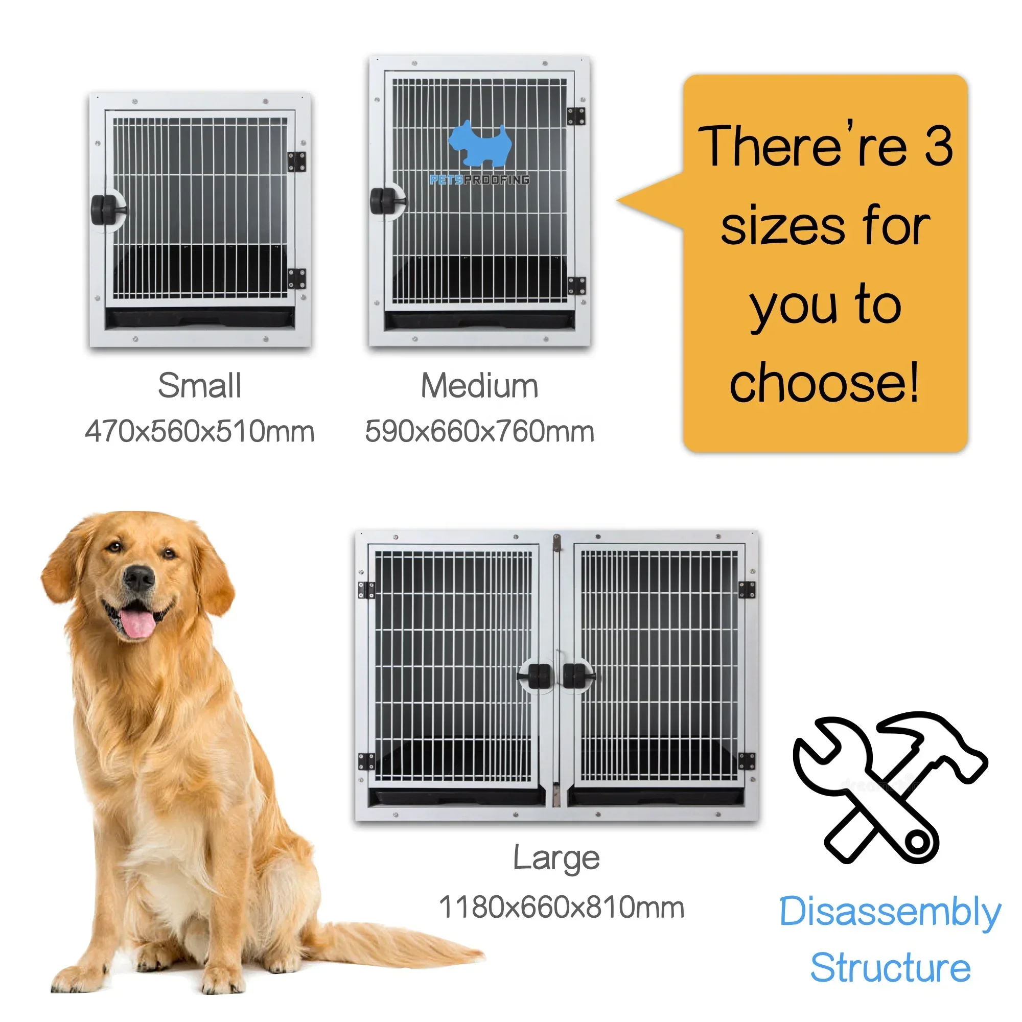 Cage multifonctionnelle pour a - Pet Supplies Vet Clinic avis et prix