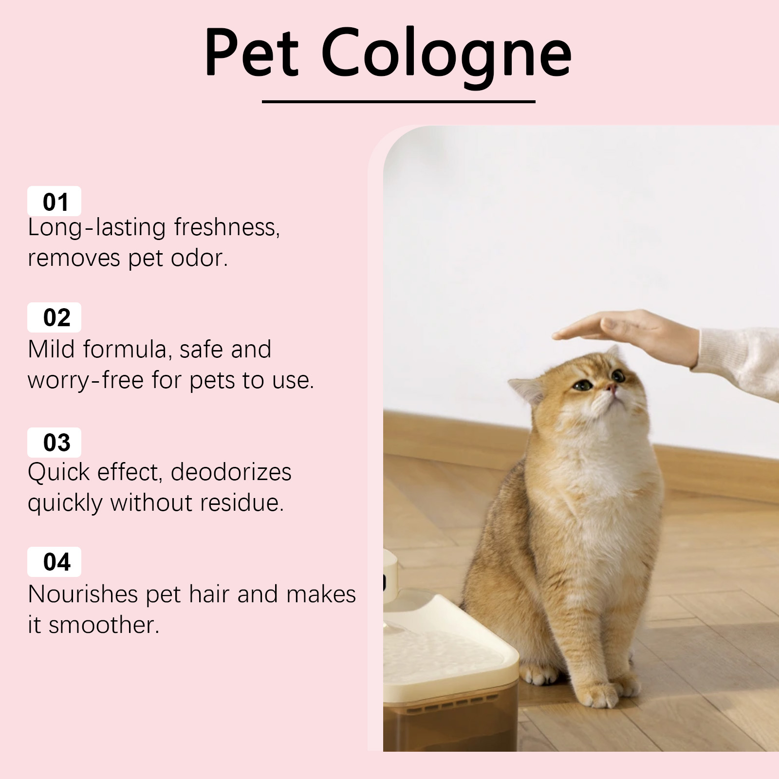 Parfum pour animaux de compagn - Pet Cologne Spray avis et prix