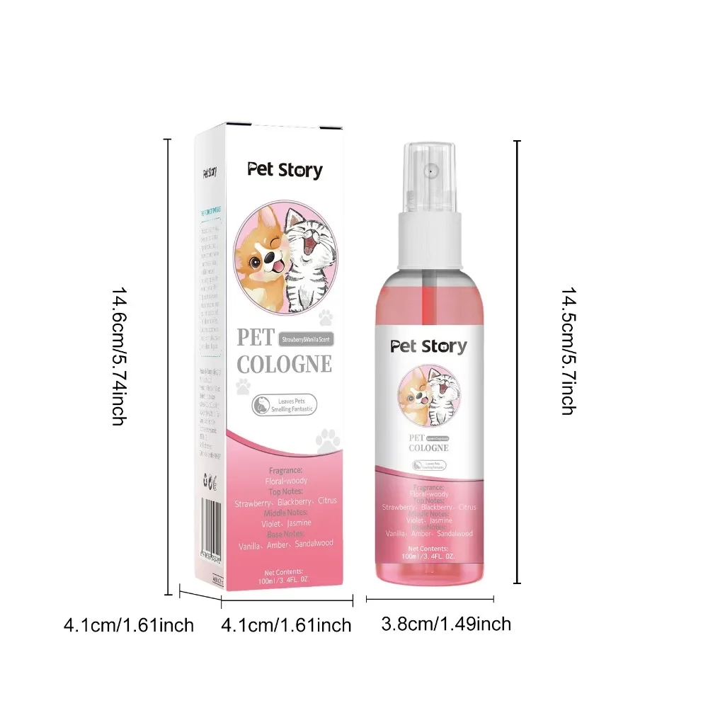 Parfum pour animaux de compagn - Pet Cologne Spray avis et prix