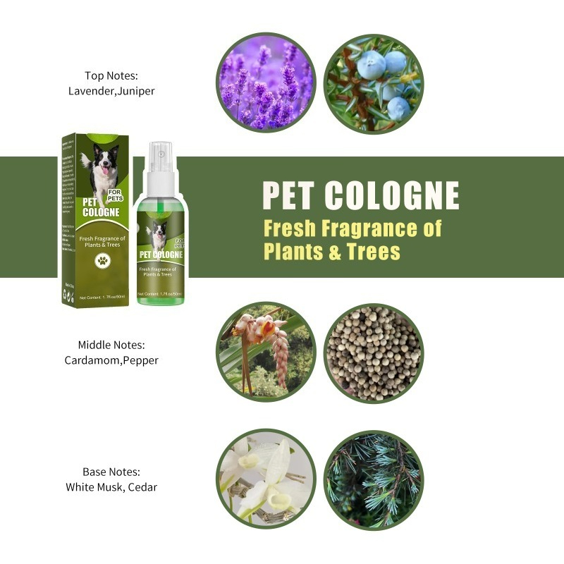 Déodorant en spray sans alcool - Pet Cologne Spray avis et prix
